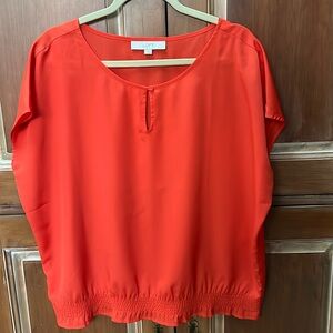 Loft top orange size large